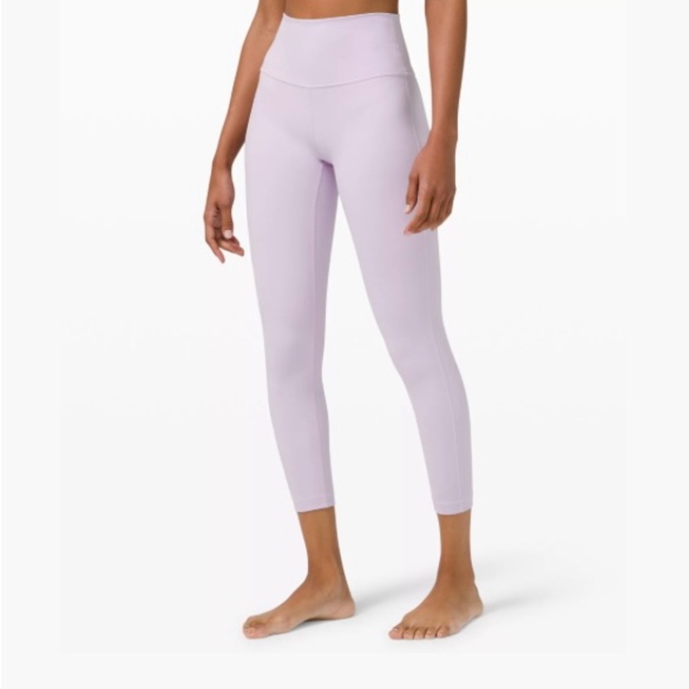 Lululemon Athletica Lavender Dew Wunder Under High-Rise Tights - 6
